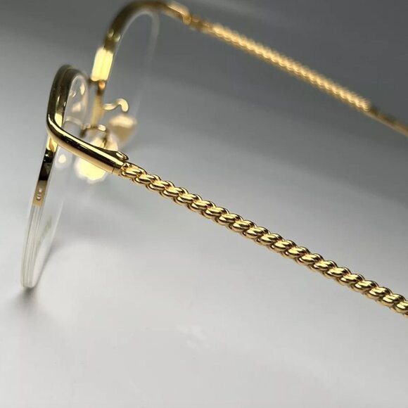 Boucheron 56mm Cat Eye Frames - BC0059O - Gold - Picture 2 of 7